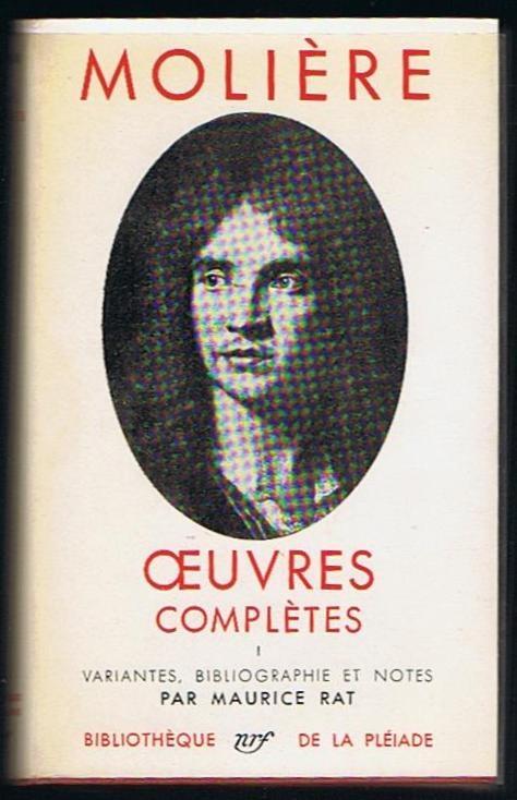 Oeuvres completes bibliotheque de la pleiade - Molière - copertina