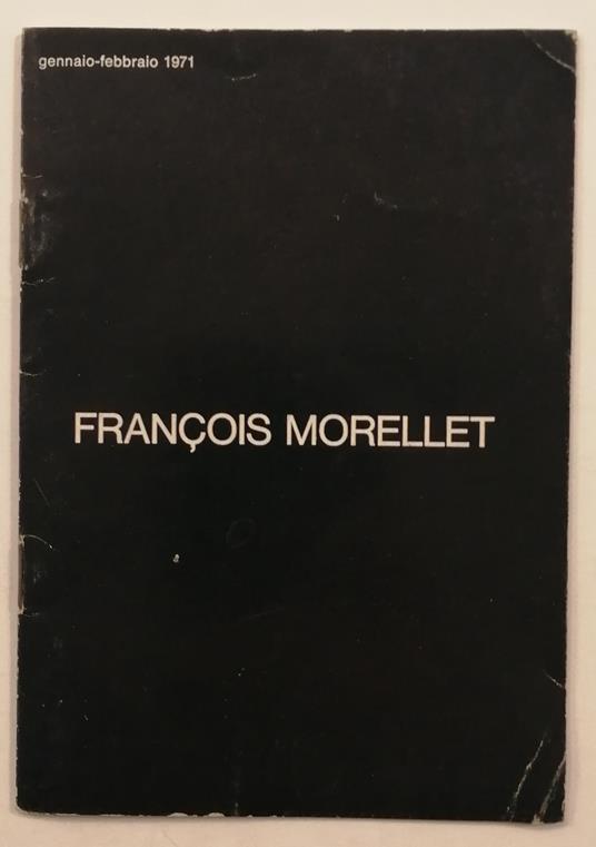 Francois Morellet Con piccolo disegno Firmato / Small drawing Signed - copertina