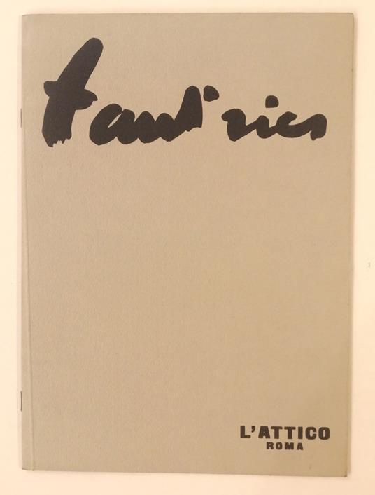 Fautrier Opere recenti - Autori Vari - copertina