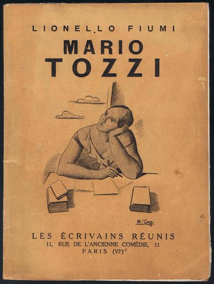 Mario Tozzi L'homme & l'oeuvre - Lionello Fiumi - copertina