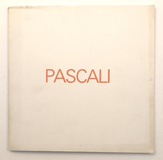 Pino Pascali - Janus - copertina