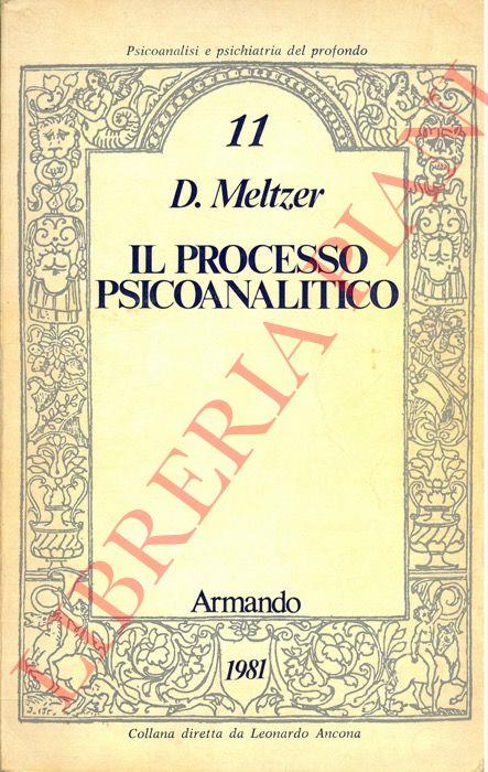 Il processo psicoanalitico - Donald Meltzer - copertina