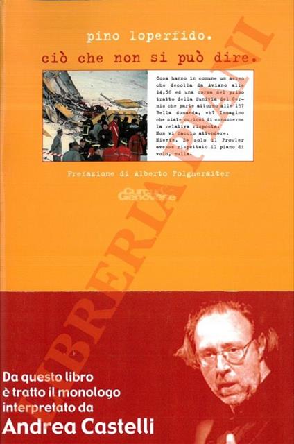 Ciò che non si può dire. Il racconto del Cermis - Pino Loperfido - copertina