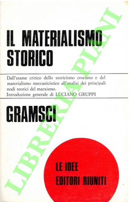 Il materialismo storico - Antonio Gramsci - copertina