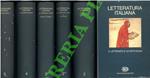 Letteratura italiana. I. Il letterato e le istituzioni. II. Produzione e consumo. III. Le forme del testo: 1) Teoriae poesia. 2) La prosa. IV. L'interpretazione. V. Le questioni