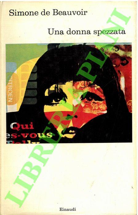 Una donna spezzata - Simone de Beauvoir - copertina