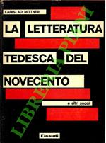 letteratura tedesca del Novecento e altri saggi