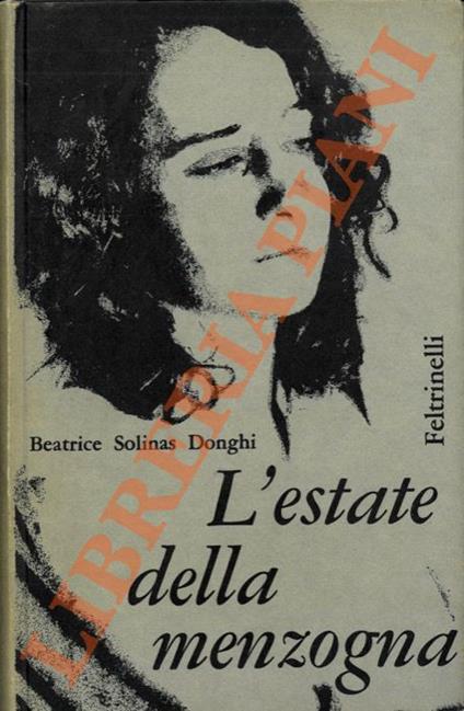 L' estate della menzogna - Beatrice Solinas Donghi - copertina