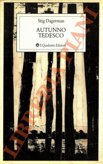 Autunno tedesco. Descrizione d'un viaggio - Stig Dagerman - copertina