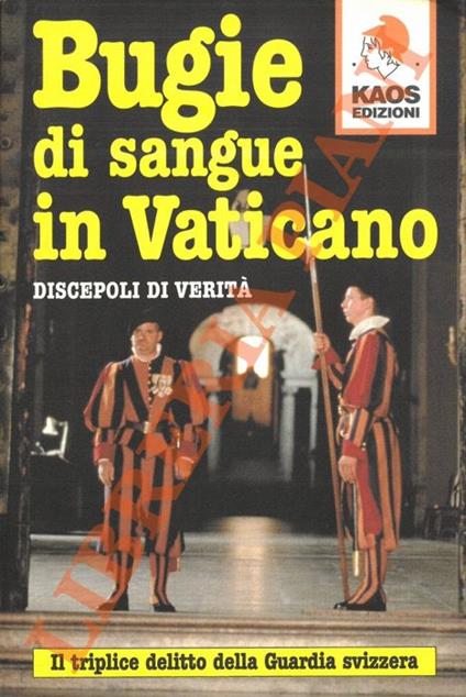 Bugie di sangue in Vaticano - copertina