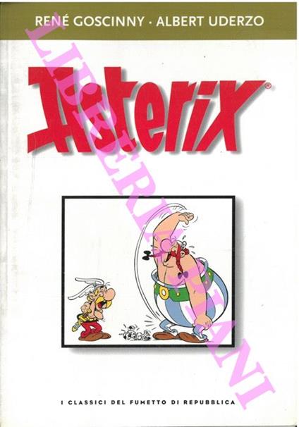 Asterix - René Goscinny - copertina