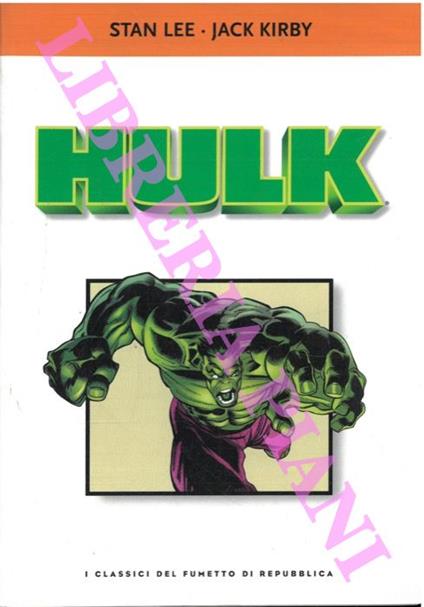 Hulk - Stan Lee - copertina