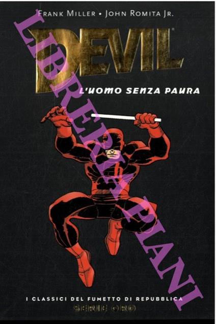 Devil. L'uomo senza paura - Frank Miller - copertina