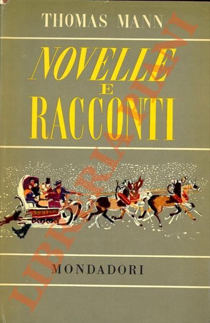 Novelle e racconti - Thomas Mann - copertina