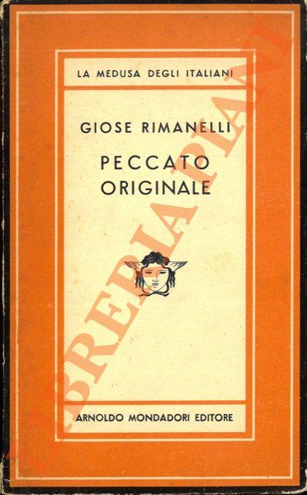 Peccato originale - Giose Rimanelli - copertina