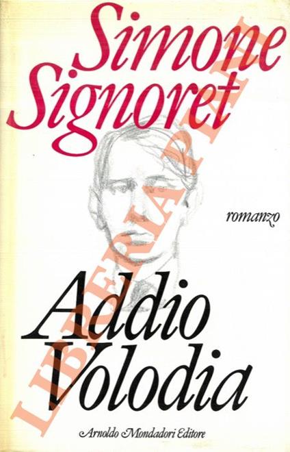 Addio Volodia - Simone Signoret - copertina