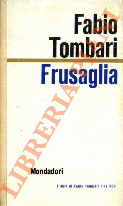 Frusaglia. - Fabio Tombari - copertina