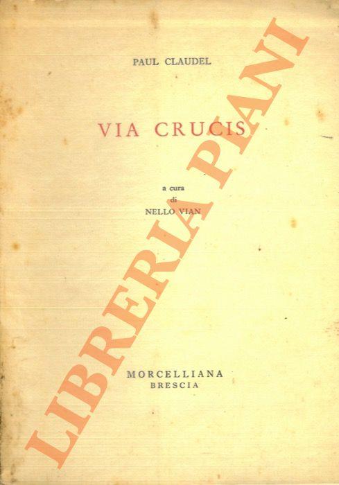 Via Crucis - Paul Claudel - copertina