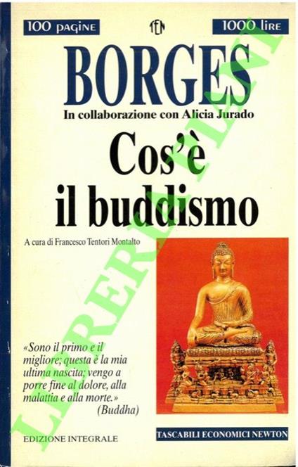 Cos'è il buddismo - Jorge Luis Borges - copertina