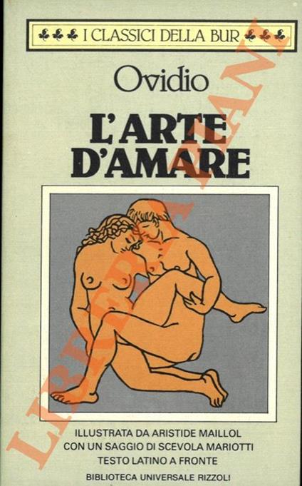 L' arte di amare - P. Nasone Ovidio - copertina
