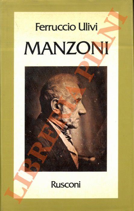 Manzoni - Ferruccio Ulivi - copertina