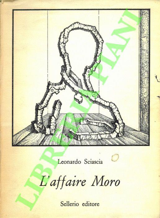 L' Affaire Moro - Leonardo Sciascia - copertina