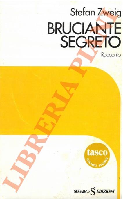 Bruciante segreto - Stefan Zweig - copertina
