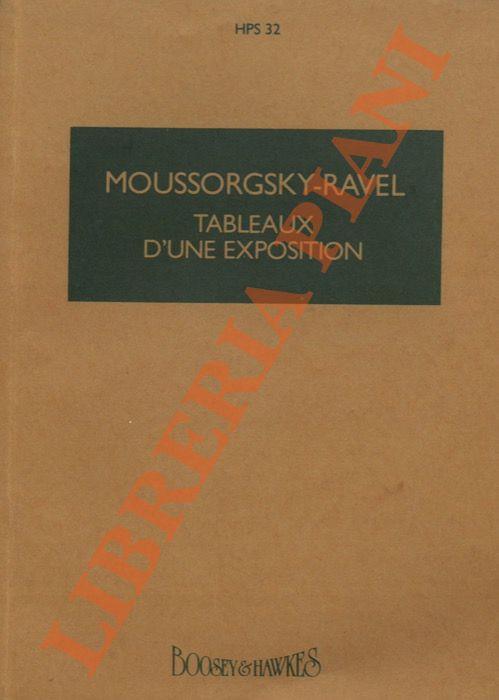Tableaux d'une Exposition. Orchestrated by Maurice Ravel - Modest Mussorgsky - copertina