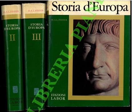 Storia d'Europa. - copertina