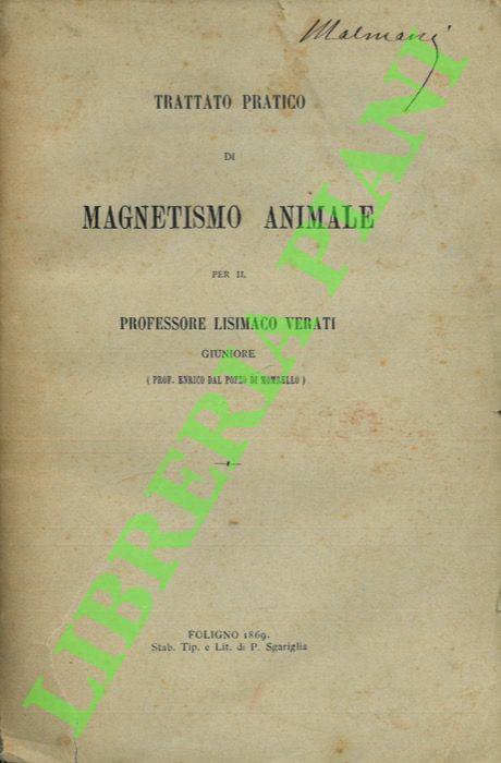 Trattato pratico di magnetismo animale. - copertina