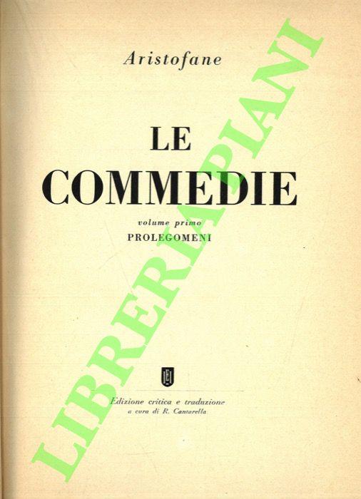 Le commedie. - Aristofane - copertina