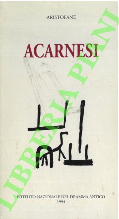Acarnesi - Aristofane - copertina
