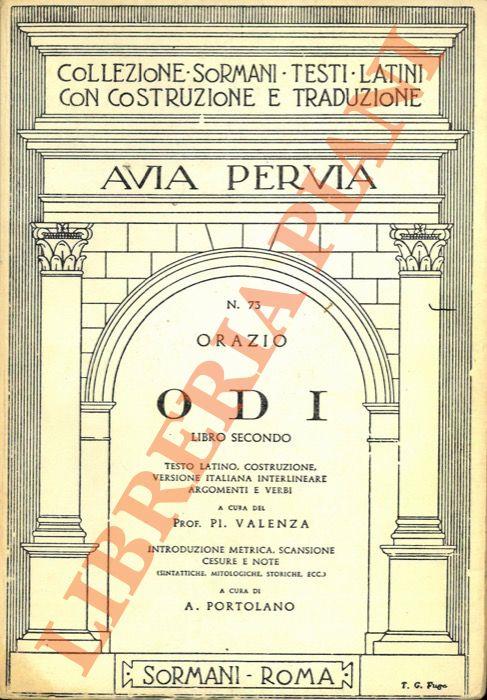 Odi. Libri secondo - Orazio - copertina