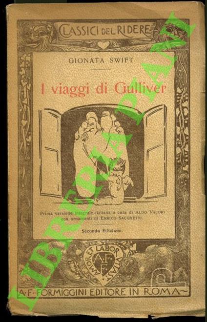 I viaggi di Gulliver - Jonathan Swift - copertina