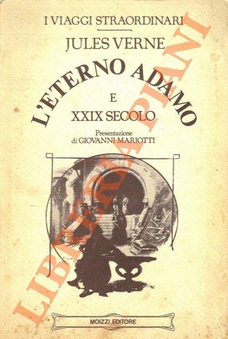 L' eterno Adamo e XXIX secolo - Jules Verne - copertina
