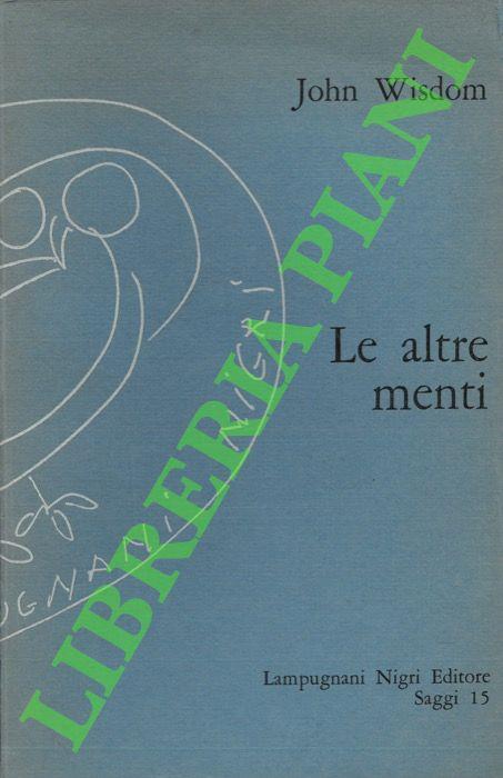 Le altre menti - John Wisdom - copertina