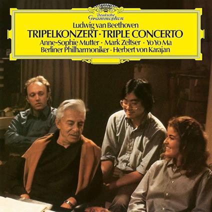 Tripelkonzert - Vinile LP di Ludwig van Beethoven,Yo-Yo Ma,Herbert Von Karajan,Anne-Sophie Mutter