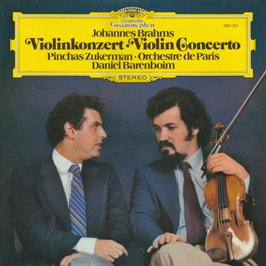 Violin Concerto In D Major - Vinile LP di Johannes Brahms,Pinchas Zukerman,Daniel Barenboim