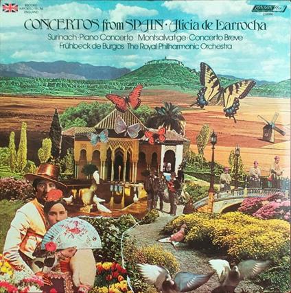 Piano Concerto (Surinach) - Concerto Breve (Montsalvatge) - Vinile LP di Alicia de Larrocha