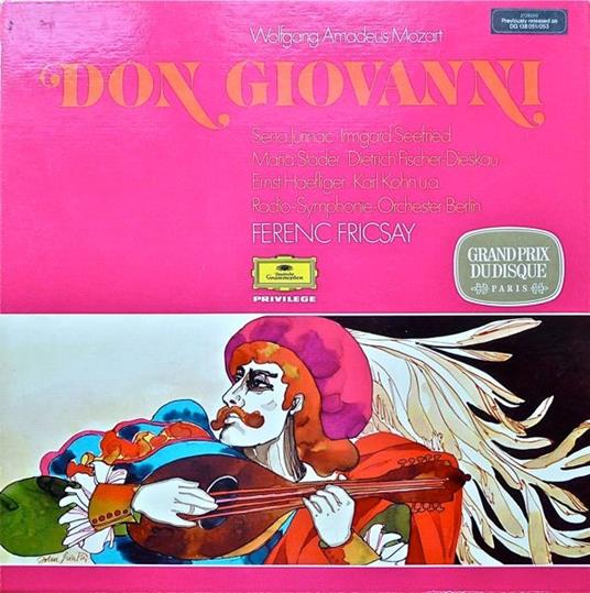 Don Giovanni - Vinile LP di Wolfgang Amadeus Mozart,Ferenc Fricsay,Irmgard Seefried,Sena Jurinac