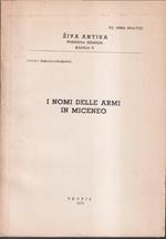 I nomi delle armi in miceneo