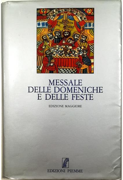 Messale delle domeniche e delle feste Edizione maggiore - copertina