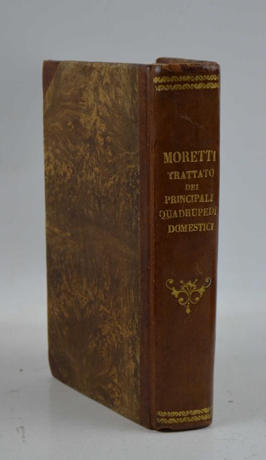 Trattato de' principali quadrupedi domestici utili all'agricoltura… Seconda edizione con aggiunte - copertina