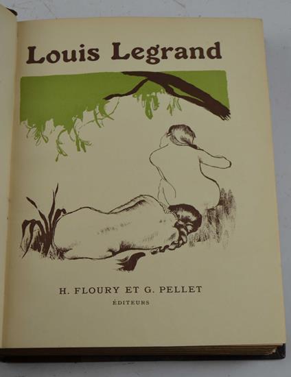 Louis Legrand peintre et graveur - Camille Mauclair - copertina