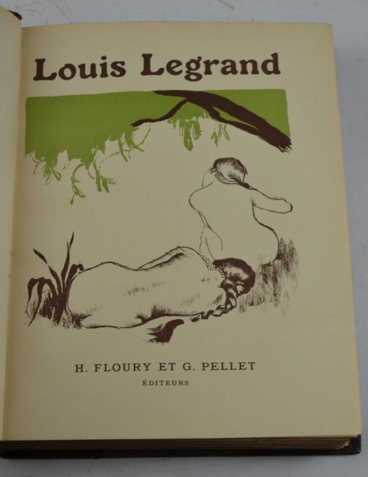 Louis Legrand peintre et graveur - Camille Mauclair - copertina