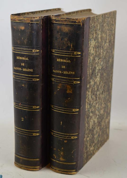 Mémorial de Sainte-Hélène... suivi de Napoléon dans l'exil par MM. O'Méara et Antomarchi et de l'historique de la translation des restes mortels de l'empereur Napoléon aux Invalides - copertina