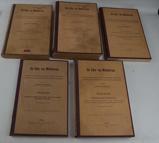 Die Käfer von Mitteleuropa. Die Käfer der österreichisch-ungarischen Monarchie, Deutschlands, der Schweiz, sowie des französischen und italienischen Alpengebietes - copertina