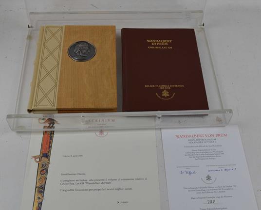 Das Reichenauer Martyrologium für Kaiser Lothar I. Cod. Reg. Lat. 438 - copertina