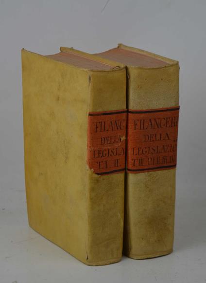 scienza della legislazione… - Gaetano Filangieri - copertina