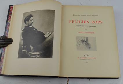 Félicien Rops. L'homme et l'artiste - Camille Lemonnier - copertina